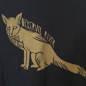 Men's Okkervil River fox t-shirt